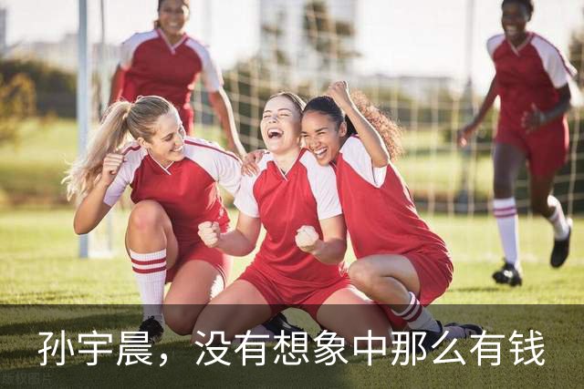 孙宇晨，没有想象中那么有钱